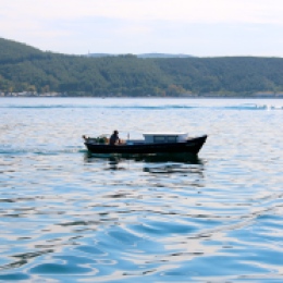 istanbul fisherman fishing sea marmara